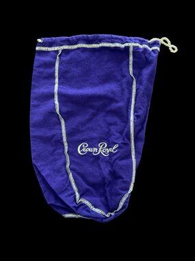 👔 10/$25 - Purple Felt Crown Royal Bag